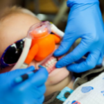 Nitrous oxide mask for children